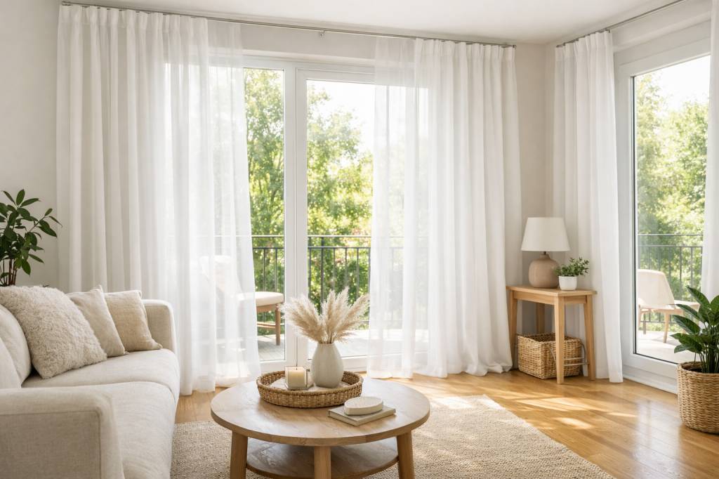 Comment choisir ses rideaux pour agrandir visuellement une pièce et améliorer la luminosité naturelle