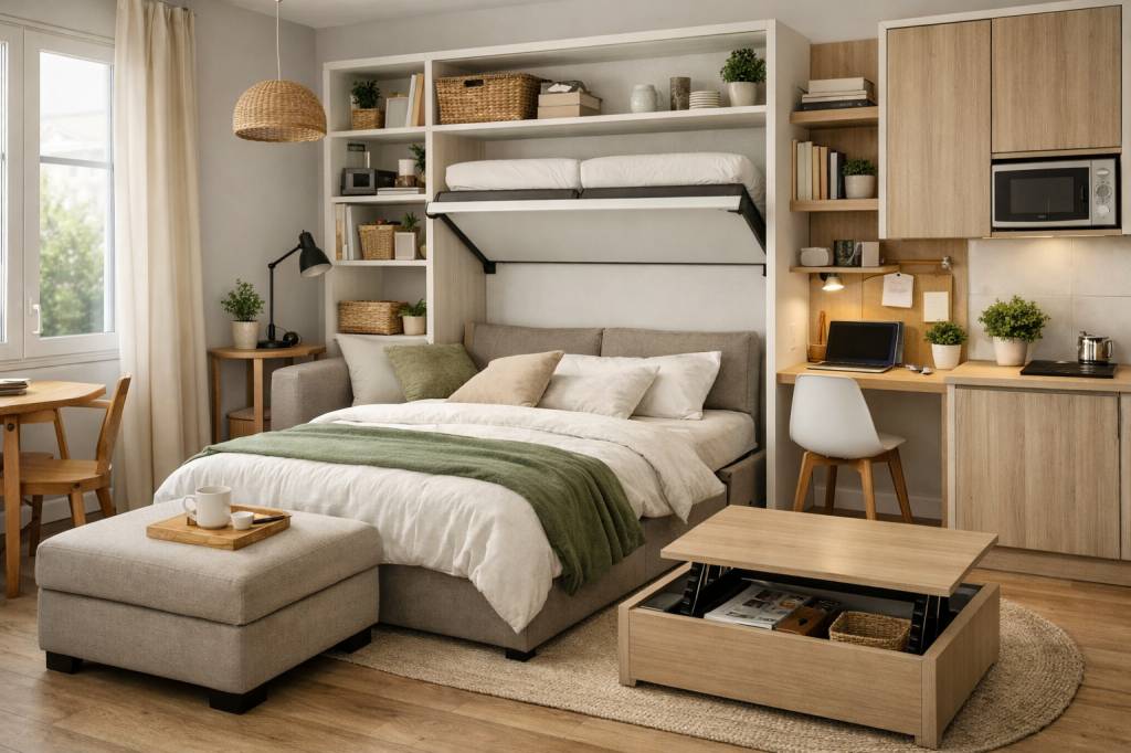 Comment optimiser un petit espace avec des meubles multifonctions sans sacrifier le confort ni le style